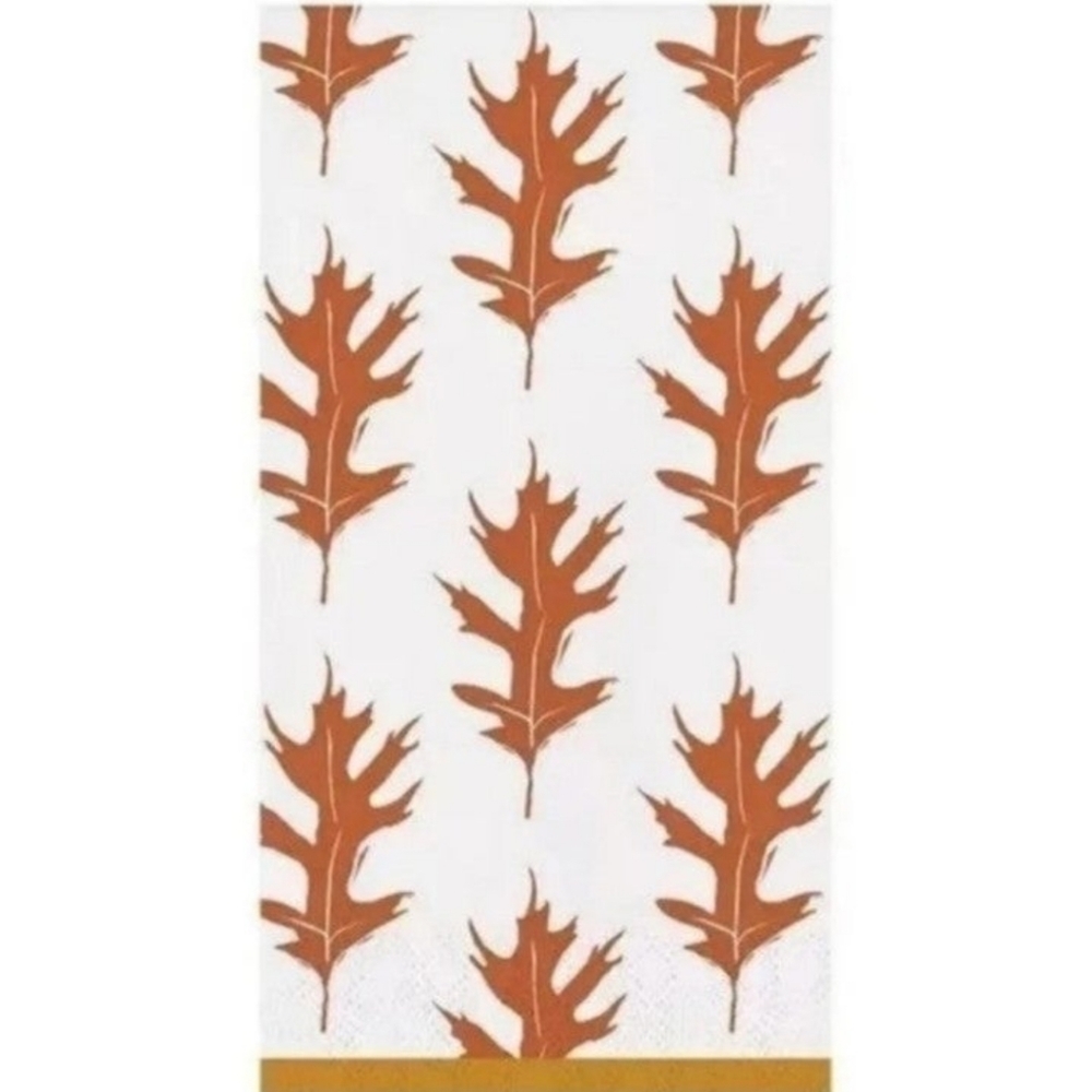 Autumn Leaves Guest & Dinner Napkins 3 ply 16 CT BNWT SO Limited Special!